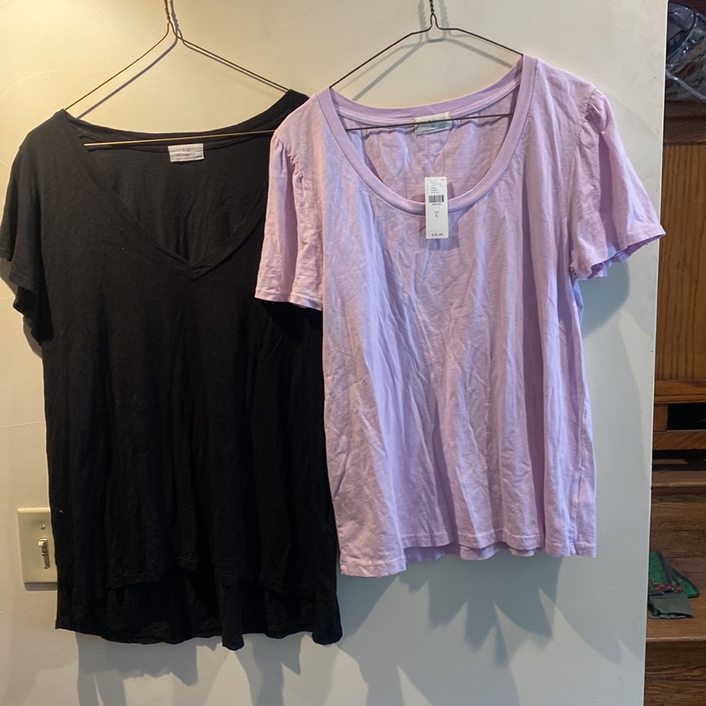 Set of 2 T.la Anthropologie shirts